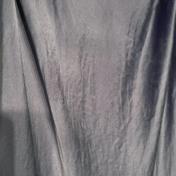 Vintage Victoria's Secret 100% Silk Open Back Gown Deep Blue Small Bridal - Picture 2 of 9